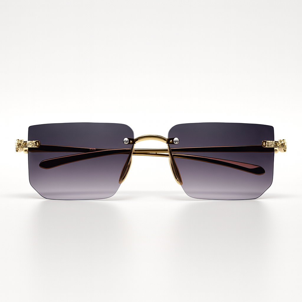 Monarch : Golden Gradient Black Unisex Sunglasses