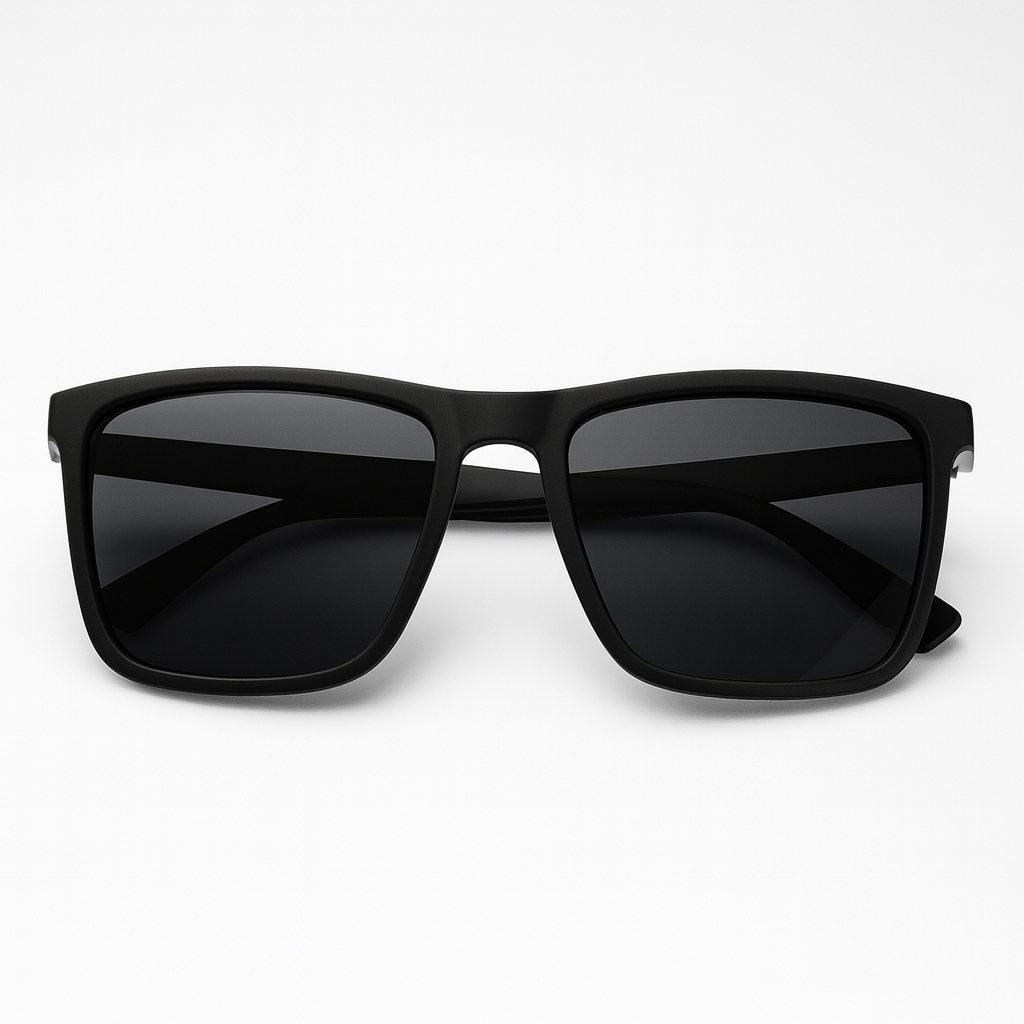 Nero : Black Polorized Sunglasses