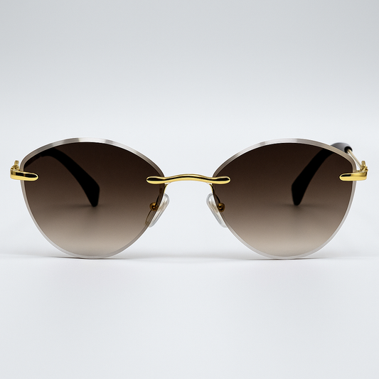 Eterna – Gradient Brown Women Sunglasses
