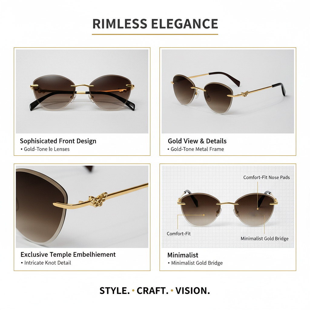 Eterna – Gradient Brown Women Sunglasses