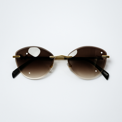 Eterna – Gradient Brown Women Sunglasses