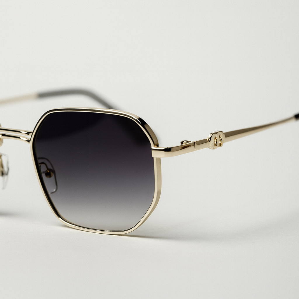 Fluxx :Gradient Black-Gray Unisex Sunglasses