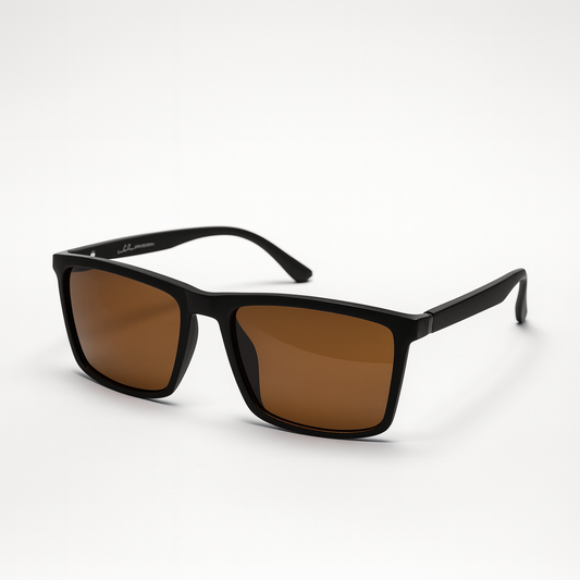 Drift : Matte Brown Polorized Sunglasses