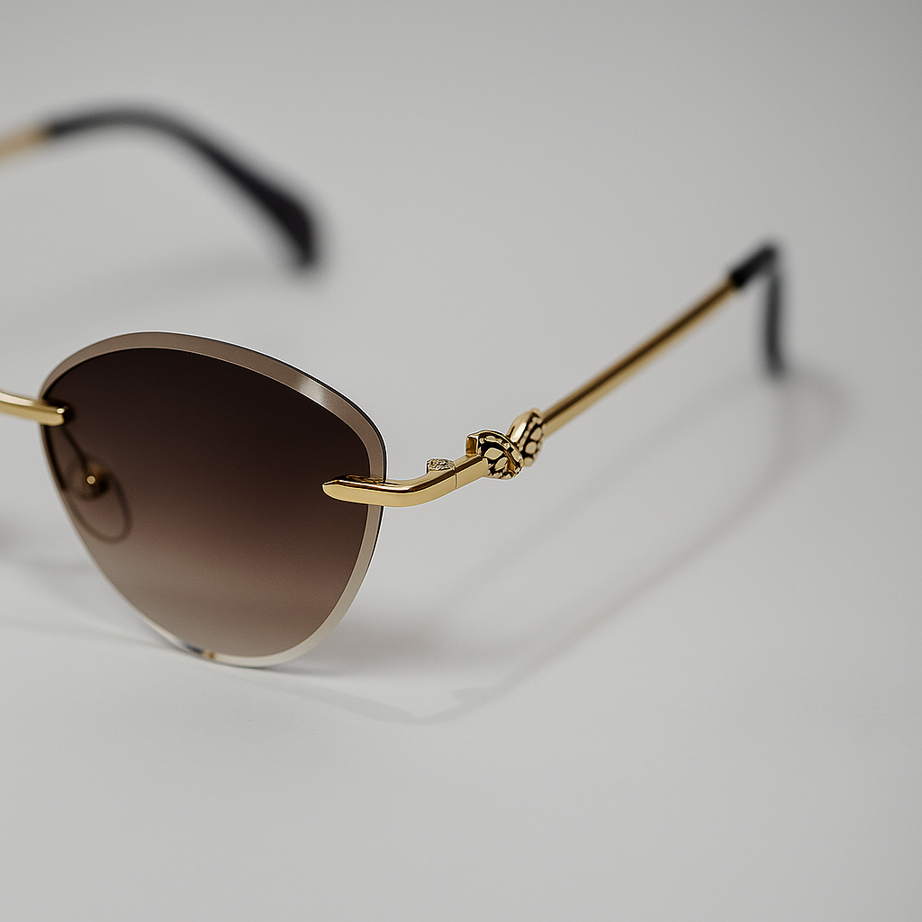 Eterna – Gradient Brown Women Sunglasses