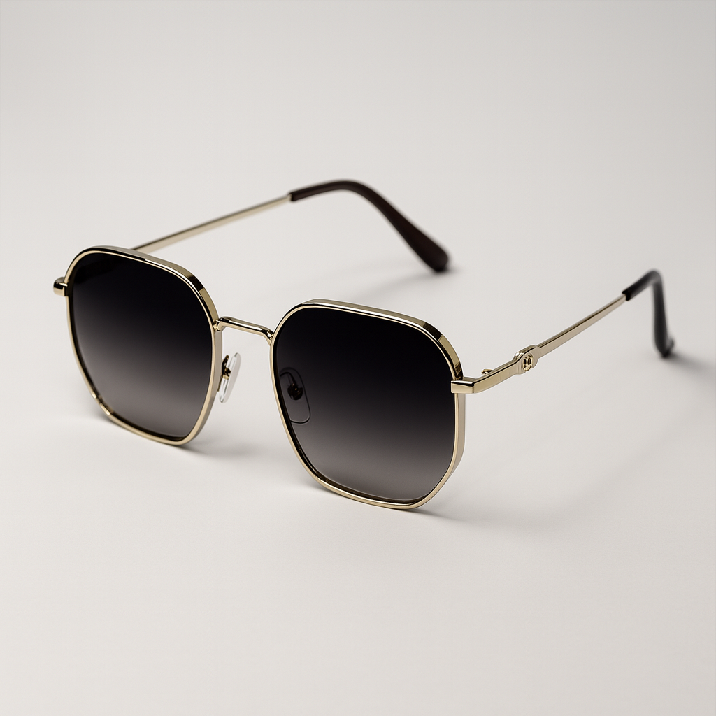 Fluxx :Gradient Black-Gray Unisex Sunglasses